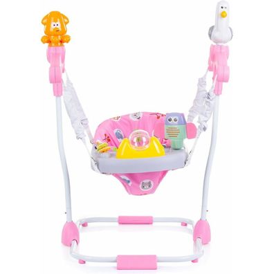 Chipolino Babyschaukel mit Spielcenter Macarena rosa