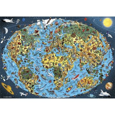 Gibsons Puzzle Unser wunderbarer Planet 1000 Teile