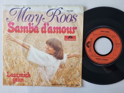 Mary Roos - Samba d'amour 7'' Vinyl Germany