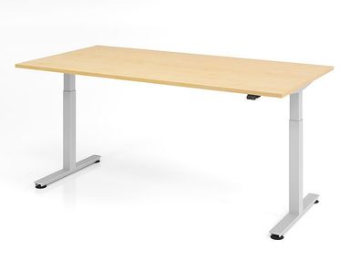 Büro Schreibtisch Stehtisch höhenverstellbar 200x100 cm Modell XMST2E mit Tast-Sch