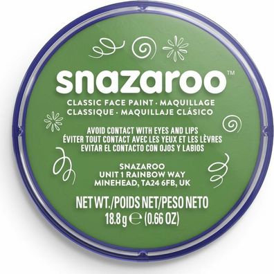 Snazaroo Gesichtsfarbe Grasgrün 18ml