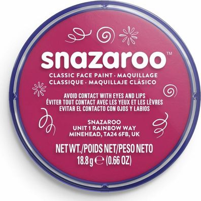 Snazaroo Gesichtsfarbe Fuchsia Pink 18ml