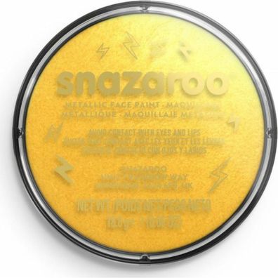 Snazaroo Gesichtsfarbe Metallic Gold &#40; lectric Gold&#41; 18ml