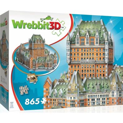 Wrebbit 3D-Puzzle Le Ch&#226; eau Frontenac 865 Teile