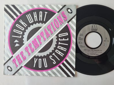 The Temptations - Look What You Started 7'' Vinyl Germany