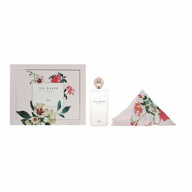 Ted Baker Mia 2 Piece Gift Set: Eau De Toilette 100ml - Hair Tie