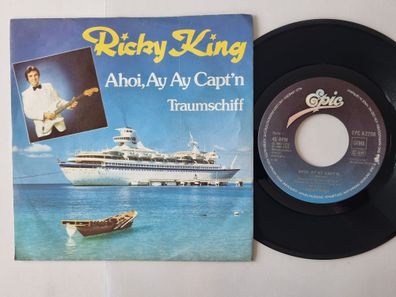 Ricky King - Ahoi, Ay Ay Cap'n 7'' Vinyl Germany/ Dieter Bohlen