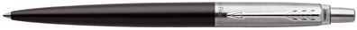 Parker 1953184 Kugelschreiber Jotter Street Black - M, Schreibfarbe blau