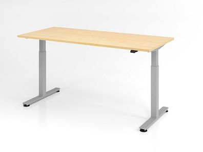 Büro Schreibtisch Stehtisch höhenverstellbar 180x80 cm Modell XMST19 mit Tast-Scha