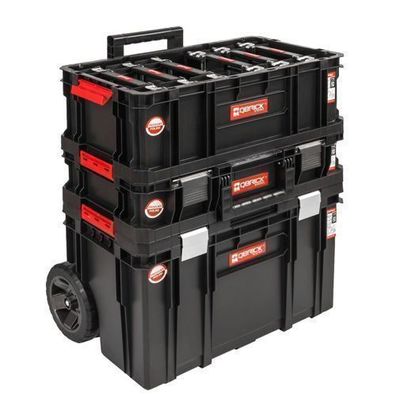 Qbrick Set XXL Wagen für Werkzeuge Boxen Kasten Organizer Profi