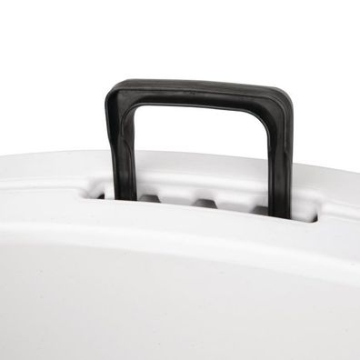 Bolero Buffettisch Klapptisch in weiß und rund 153cm