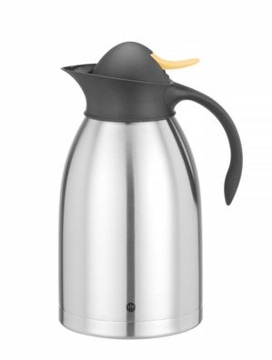 Hendi Isolierkanne aus doppelwandigem Edelstahl mit 2Liter und 145mm