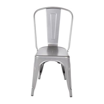 Bolero Bistrostuhl Aus Stahl Grau (4Er Pack)