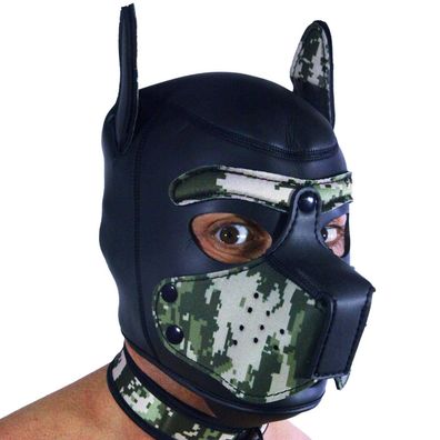 Rude Rider Neoprene Puppy Hood Camo