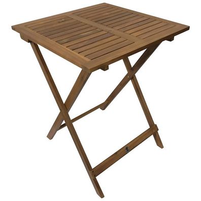 Klapptisch Bistrotisch Holztisch, klappbar aus Akazienholz