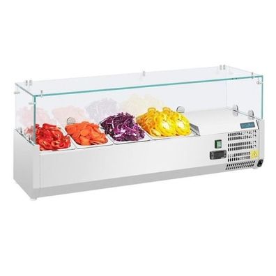 Polar Serie G Aufsatzkühlvitrine Für 3X Gn1/3 + 1X Gn1/2