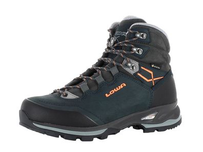 Lowa Lady Light GTX blau/mandarine Bergschuhe - Größe: UK 4 - EU 37