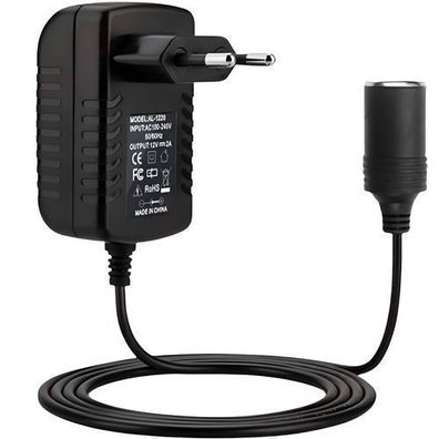 KFZ Zigarettenanzünder Steckdose AC/ DC Netzteil Konverter Adapter 230V Retoo