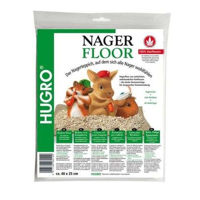 Hugro Nagerfloor Hanfmatte Standard 40 x 25 cm