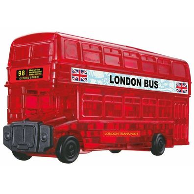 HCM KINZEL 3D-Kristallpuzzle London Bus 53 Teile