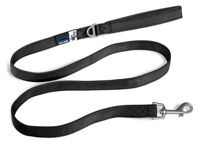 Hundeleine Basic Leash 140 x 2 cm Nylon schwarz