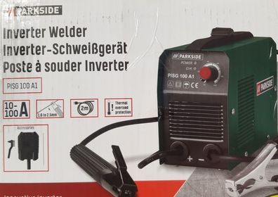 Parkside Schweißgerät PISG 100 A1G mit Inverter-Technologie