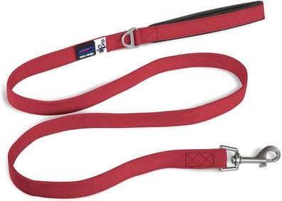 Hundeleine Basic Leash 140 x 1,5 cm Nylon rot