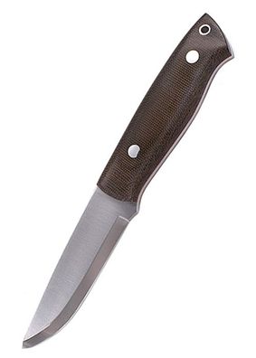 Brisa Trapper 95 - Grünes Micarta, Scandi, Feuerstahl