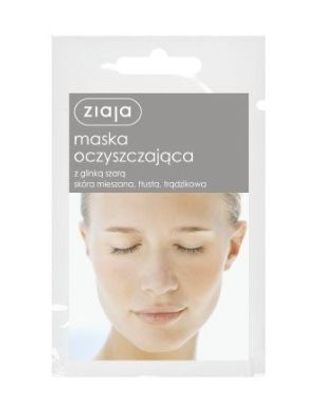 Ziaja Tiefenreinigende Tonmaske für Misch-, fettige & akne-anfällige Haut 7ml