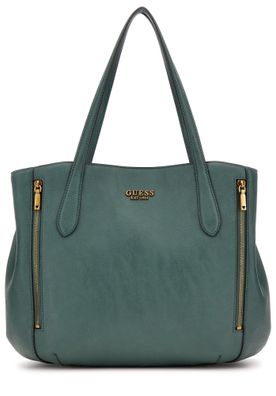 GUESS Arja Tote Damen Shopper Beutel - Farben: forest