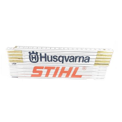 Husqvarna Holz-Messstab, Stihl Zollstock Meterstab Gliedermaßstab