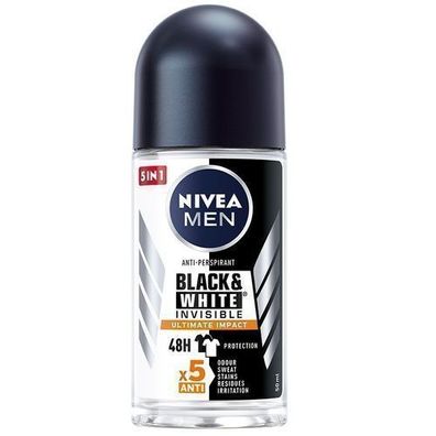 Nivea Men Black&White Invisible Ultimate Impact Antyperspirant 50ml