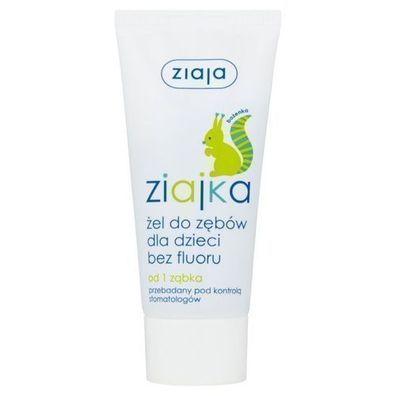 Ziaja Ziajka Kinder Zahngel ohne Fluorid, 50 ml