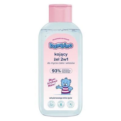 Bambino Beruhigendes 2-in-1 Körper- & Haarwaschgel ab Tag 1, 400ml