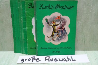 Lurchis lustige Abenteuer Salamandergeschichten Schreibschrift Heft 8 Seiten Werbung