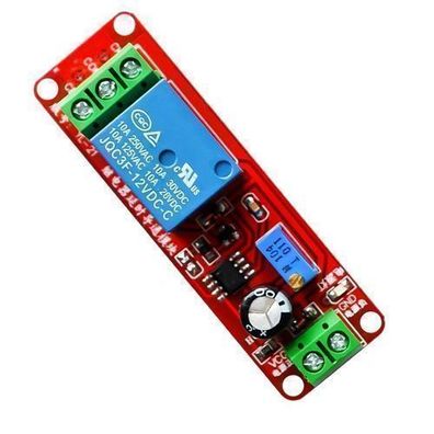 Verzögerungszeitrelais Modul DC 12V für Arduino oder Raspberry 1-10s Retoo