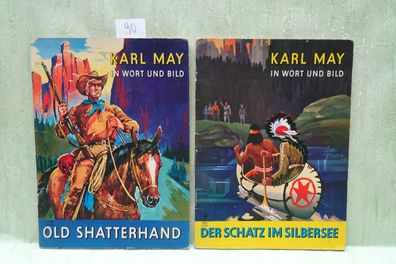 Karl May in Wort und Bild Der Schatz im Silbersee Old Shatterhand Pestalozzi 4451 445