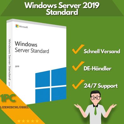 Microsoft Windows Server 2022 Enterprise | 1 Aktivierung | 24/7 Support | 1 PC