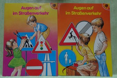 altes Favorit Wissen Spaß Malbuch Augen auf im Straßenverkehr