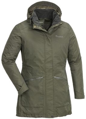 Pinewood 3181 Wilda Damen Parka Moosgrün (135)