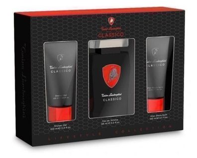 Tonino Lamborghini Classico Set Eau de Toilette 125ml + Aftershave Balsam 100ml + Dus