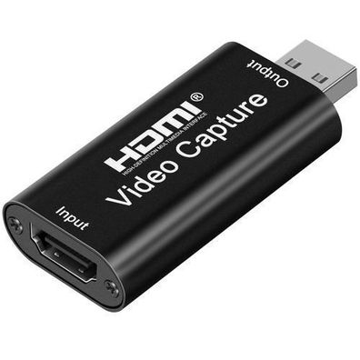 4K HDMI Videoaufnahmekarte USB 2.0 Video Capture Card Konverter PS5 PS4 Xbox Retoo