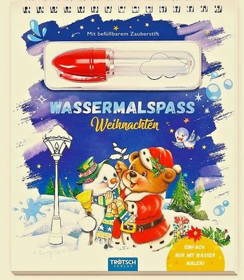 Trötsch Wassermalspaß mit Zauberstift Weihnachten 2023 deutsch