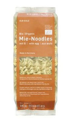 ALB-GOLD 3x Bio Mie-Noodles mit Ei 250g