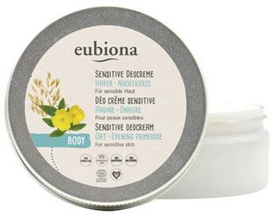 Eubiona Sensitive Deocreme Hafer-Nachtkerze. Für sensible Haut 50ml