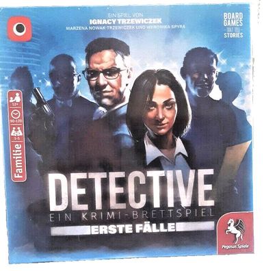 Gesellschaftspiel Detective ein Krimi Brettspel- Erste Fälle ab 12 Jahren