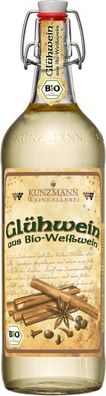 Kunzmann BIO Glühwein weiß 1x 1,00 Liter 9%vol