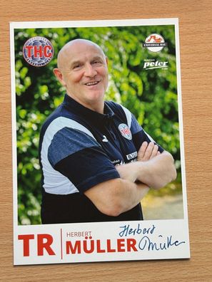 Herbert Müller THC Thüringer Handball Club Autogrammkarte orig. signiert #S25340