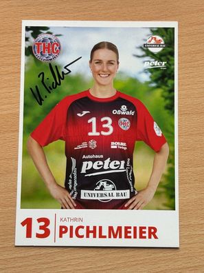 Kathrin Pichlmeier THC Thüringer Handball Autogrammkarte orig. signiert #S25329