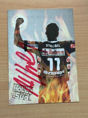 Wolfgang Strobel HBW Balingen-Weilstetten Autogrammkarte orig. signiert #S25275